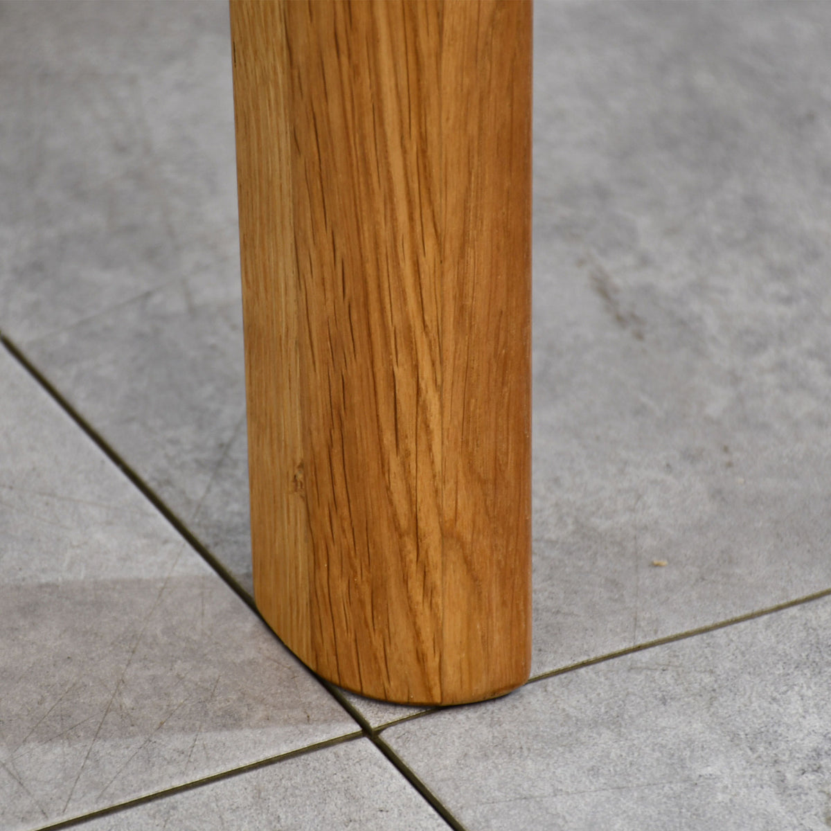 PARUS-OAK 総オーク無垢材150cm幅ダイニングテーブル
